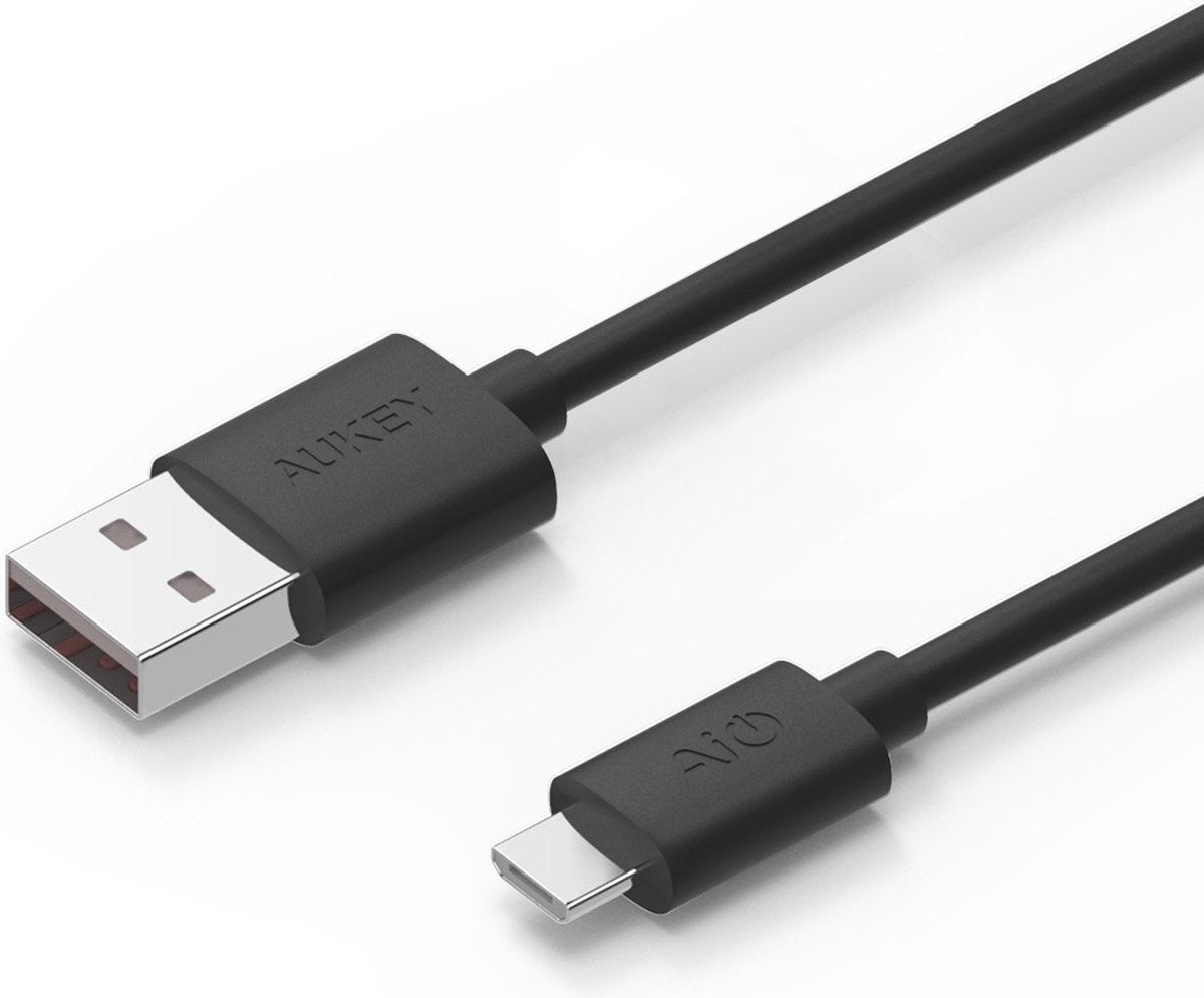 Aukey CB-D11 20AWG 3,2 meter 320 cm Micro USB 2.0 Quick Charge 3.0-kabel