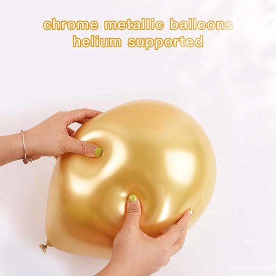 50 stuks gouden metallic gouden ballonnen 30 cm gouden ballonnen 30 cm gouden ballonnen voor verjaardag bruiloft feest latex goud