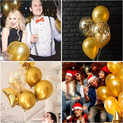 50 stuks gouden metallic gouden ballonnen 30 cm gouden ballonnen 30 cm gouden ballonnen voor verjaardag bruiloft feest latex goud