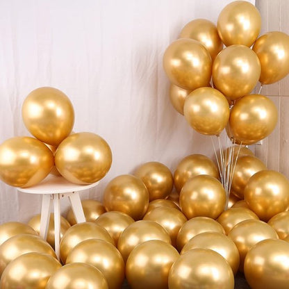 50 stuks gouden metallic gouden ballonnen 30 cm gouden ballonnen 30 cm gouden ballonnen voor verjaardag bruiloft feest latex goud