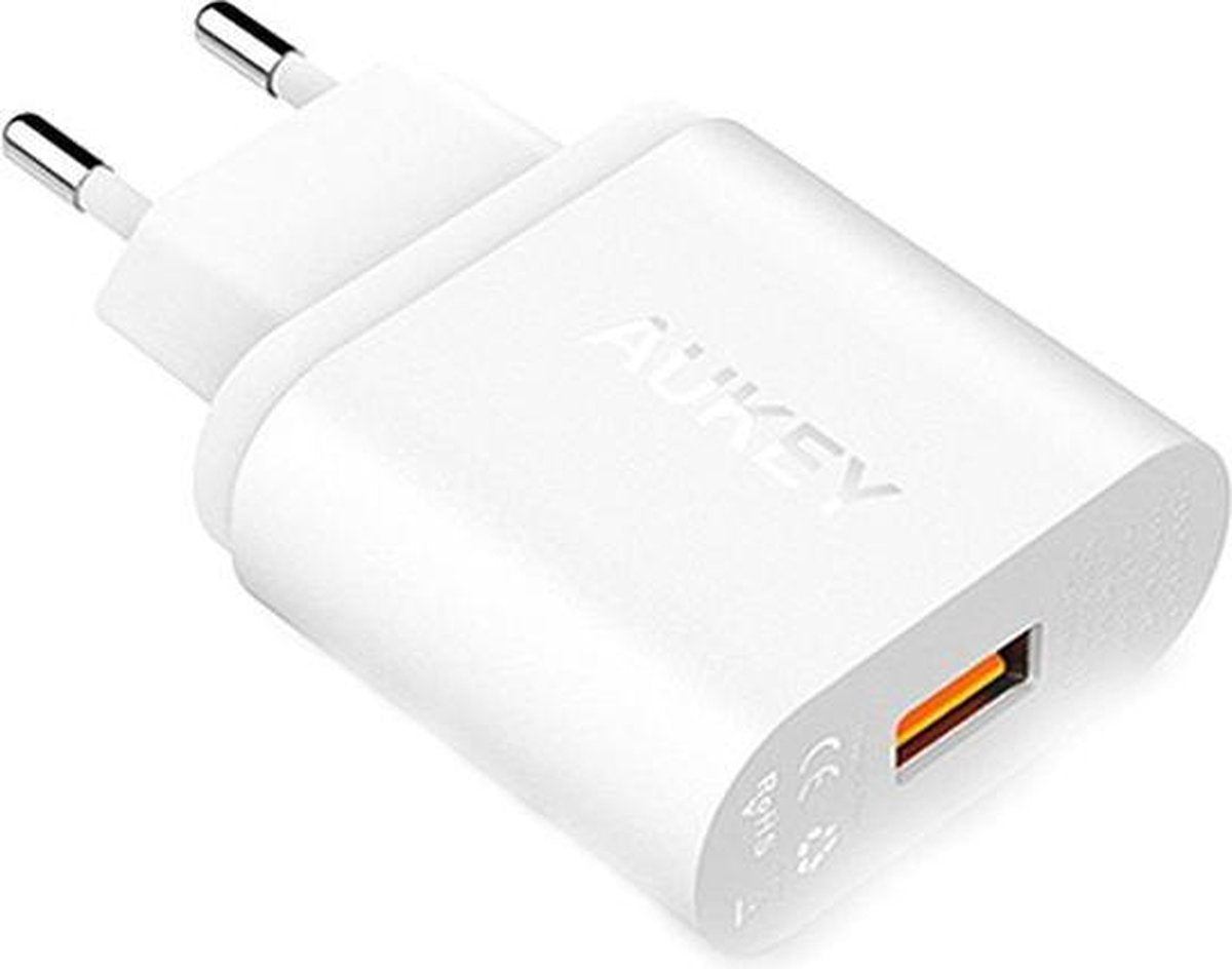 Aukey Quick Charge charger PA-U28 - up to 75% faster - White