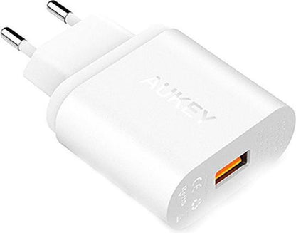 Aukey Quick Charge charger PA-U28 - up to 75% faster - White