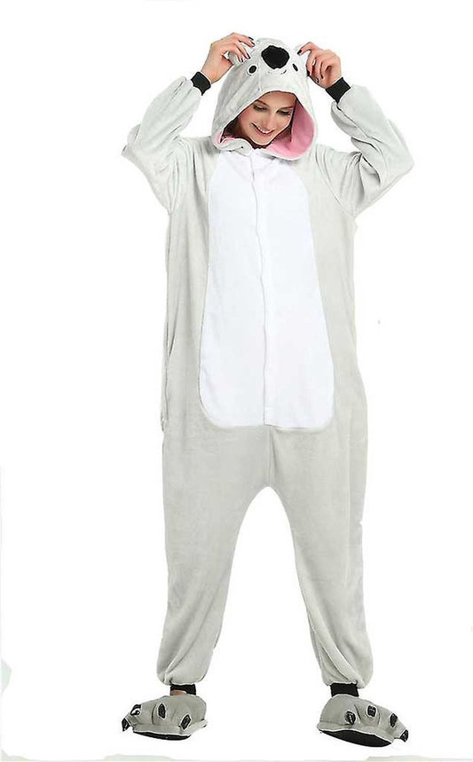 Cute Onesie - Koala M - Dress up clothes - Onesie - Suitable for both adults and children - 160-167cm - pleasant wearing comfort