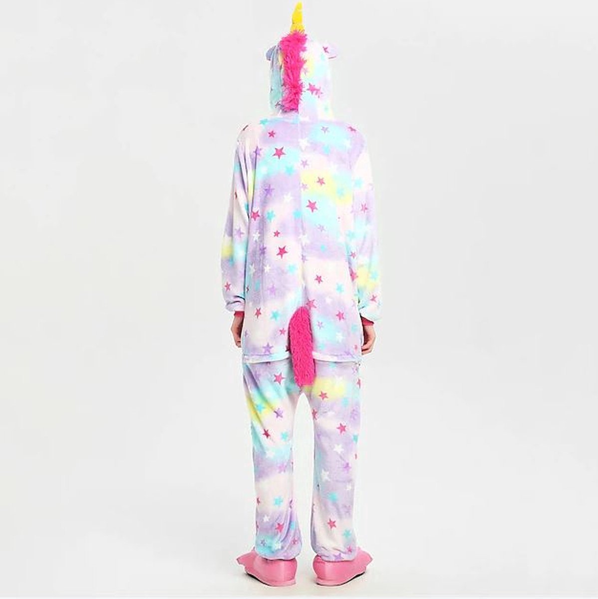 Leuke Eenhoorn Onesie Sterren Verkleedkleding - Volwassenen & Kinderen - XL (175–195cm)