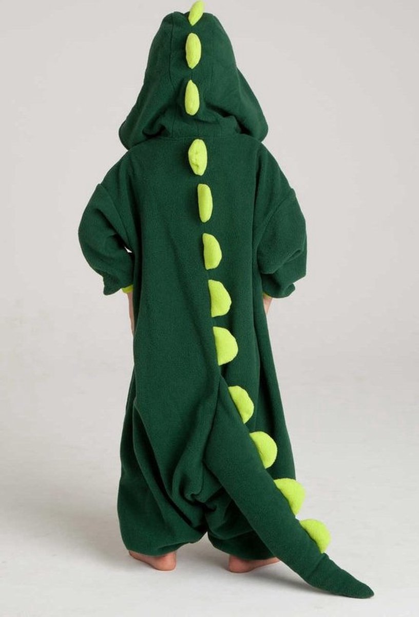 Cute green dragon - Onesie - Size S - suitable for 150-156CM - Pajamas - Jumpsuit - Costumes - Pajamas - Sleepwear