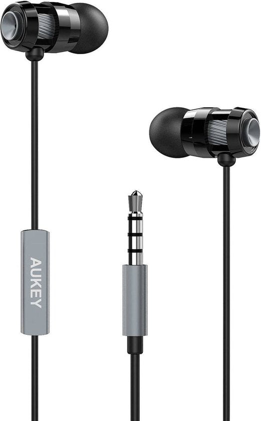 Aukey EP-C2 Pro In-Ear Headphones In-Ear oordopjes Zwart