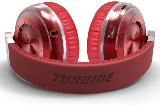 Bluedio T2 +, T2 Plus Turbine Draadloze Bluetooth-hoofdtelefoon met Mic / Micro SD-kaartsleuf / FM-radio