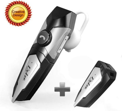 LinkWitz Bluetooth Headset Handsfree Wireless Headset V4.1 Crystal Sound with Extra Battery for iPhone Android PC