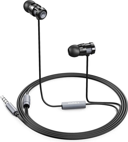 Aukey EP-C2 Pro In-Ear Headphones In-Ear oordopjes Zwart