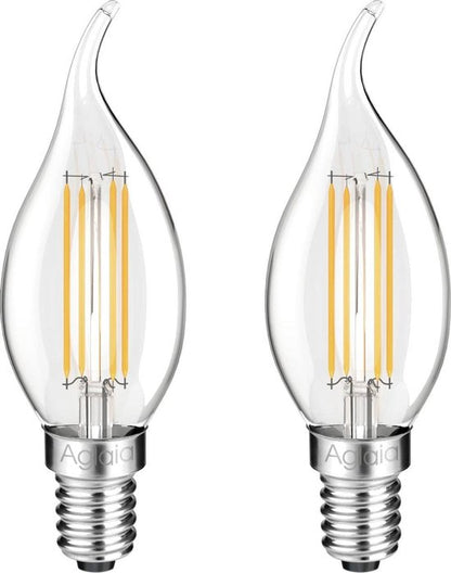 Aglaia LT-B12 Retro-design LED-lampen- 3.5 W E14 - set van 4 TL-lampen