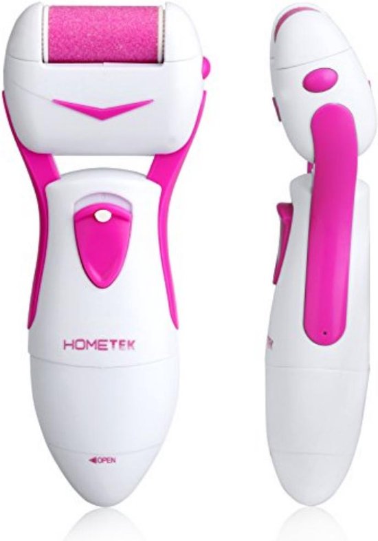 Krachtige elektrische voet Hard Skin Remover oplaadbaar - # 1 best verkochte eeltverwijderaar in de VS - HOMETEK-Roze