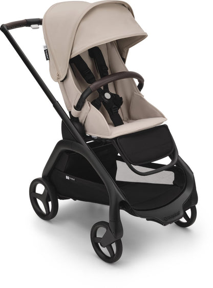 Bugaboo Bee 6  Sun Canopy - Grijs - Met zijbescherming - kinderwagen luifel - zonnebrandcrème voor baby's